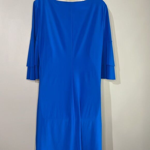 Lauren Ralph Lauren flutter bell sleeved midi dress - Picture 8 of 8